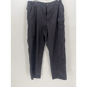 5.11‎ Tactical Pants Mens 38x30 Black Cargo Ripstop Double Knee Workwear Utility